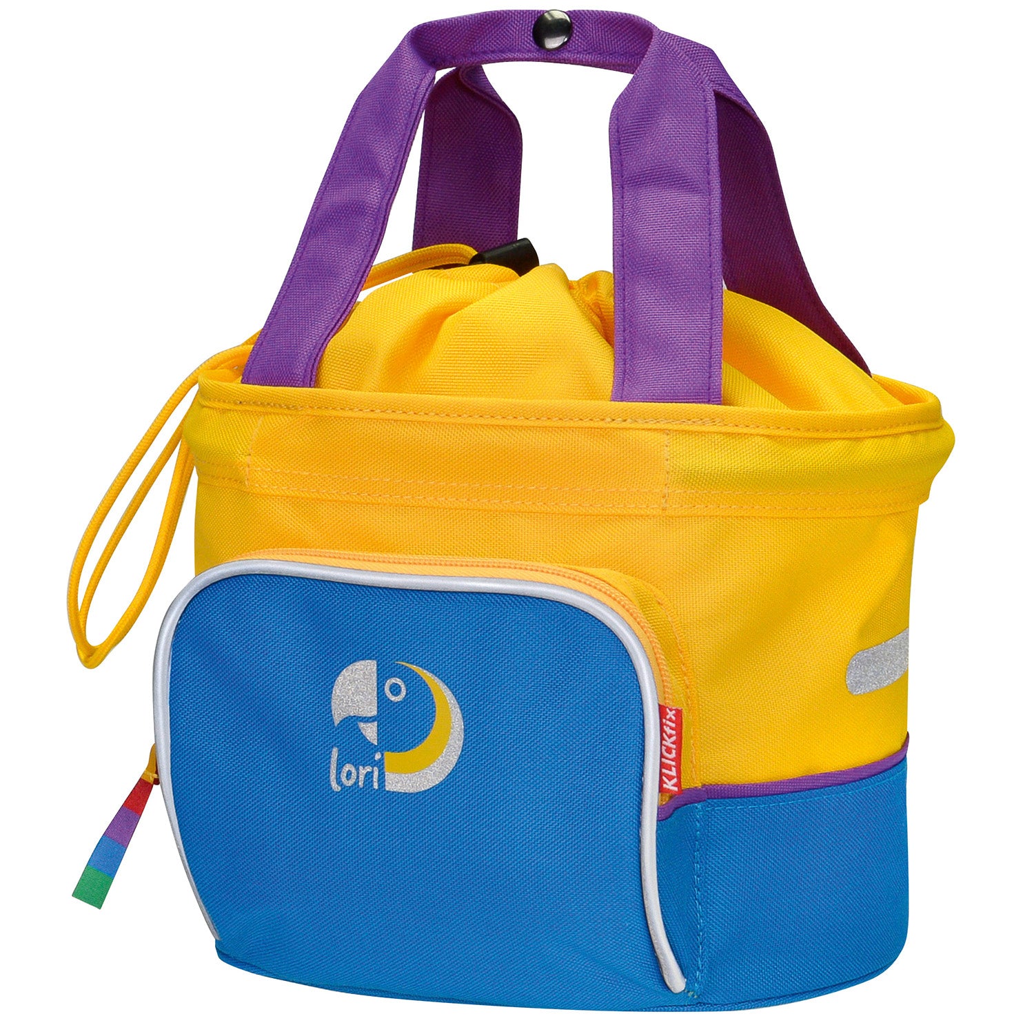 Klickfix stuurtas shopper kind Lori 4L blauw