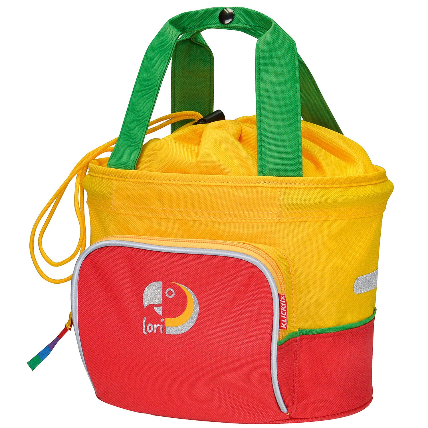 Klickfix stuurtas shopper kind Lori 4L rood