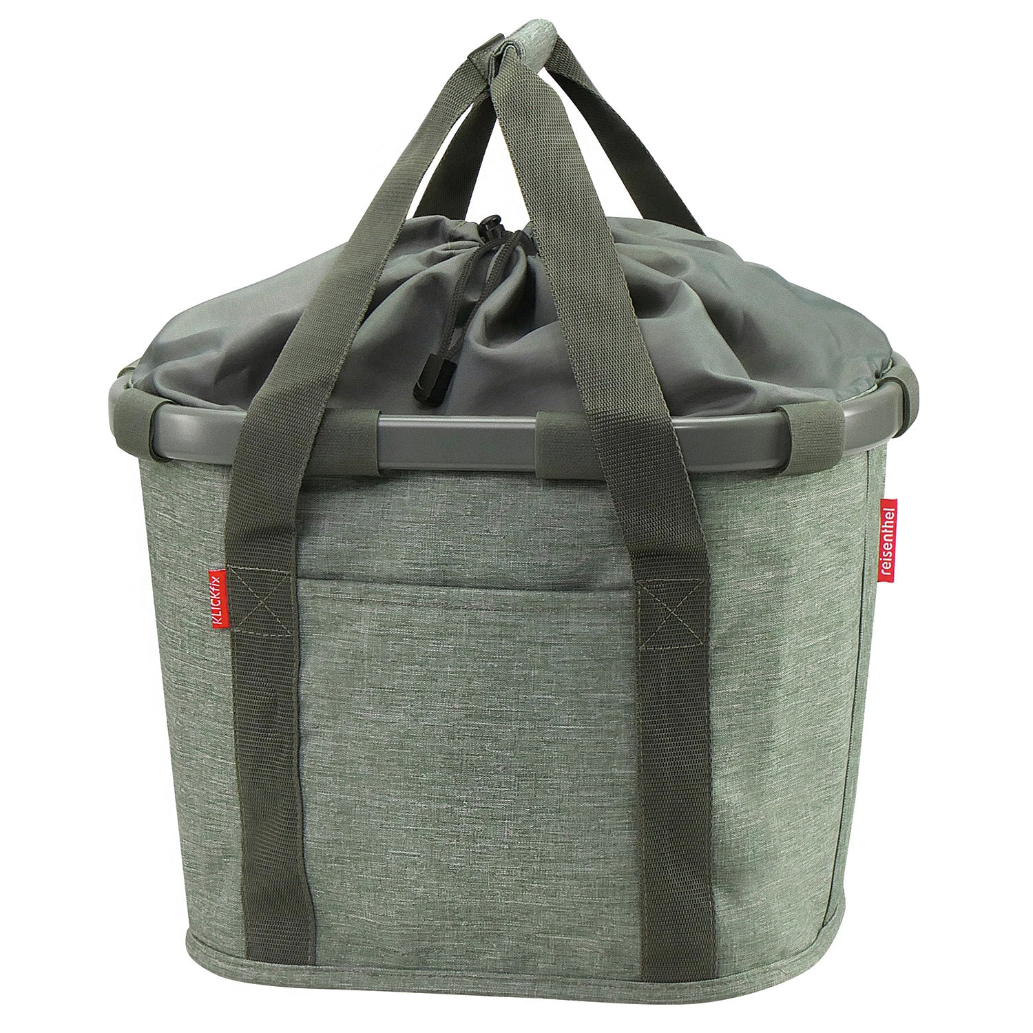 Klickfix mandtas 15L twist salie groen