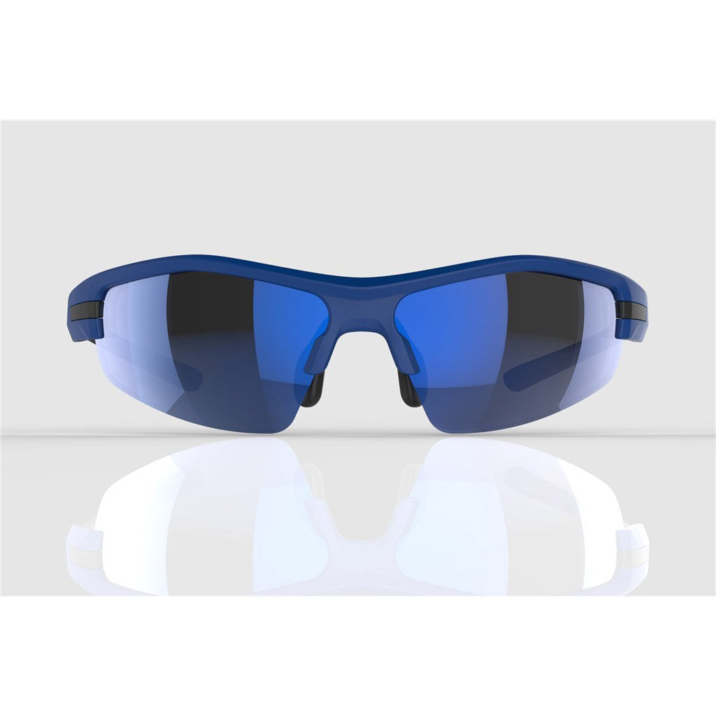 Mirage zonnebril blauw/zwart lens "sapphire"