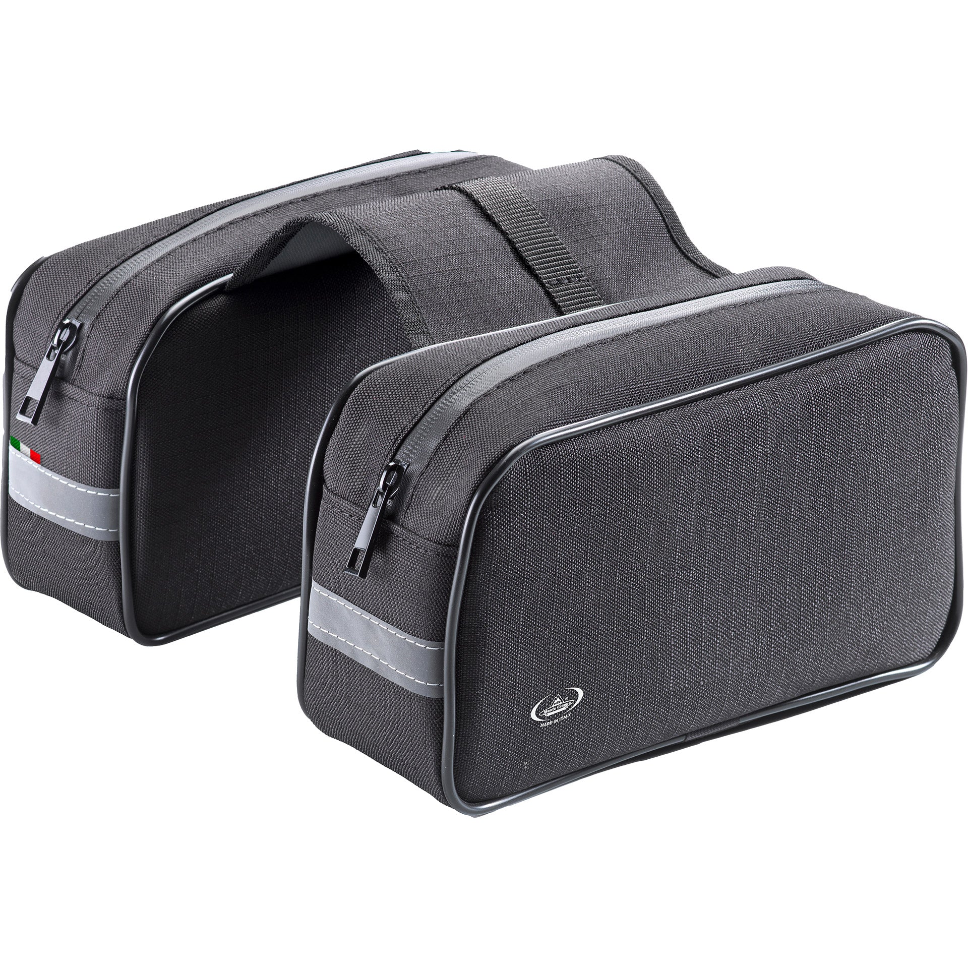 Monte Grappa dubbel tas Pocket achter waterproof E-bike zwart