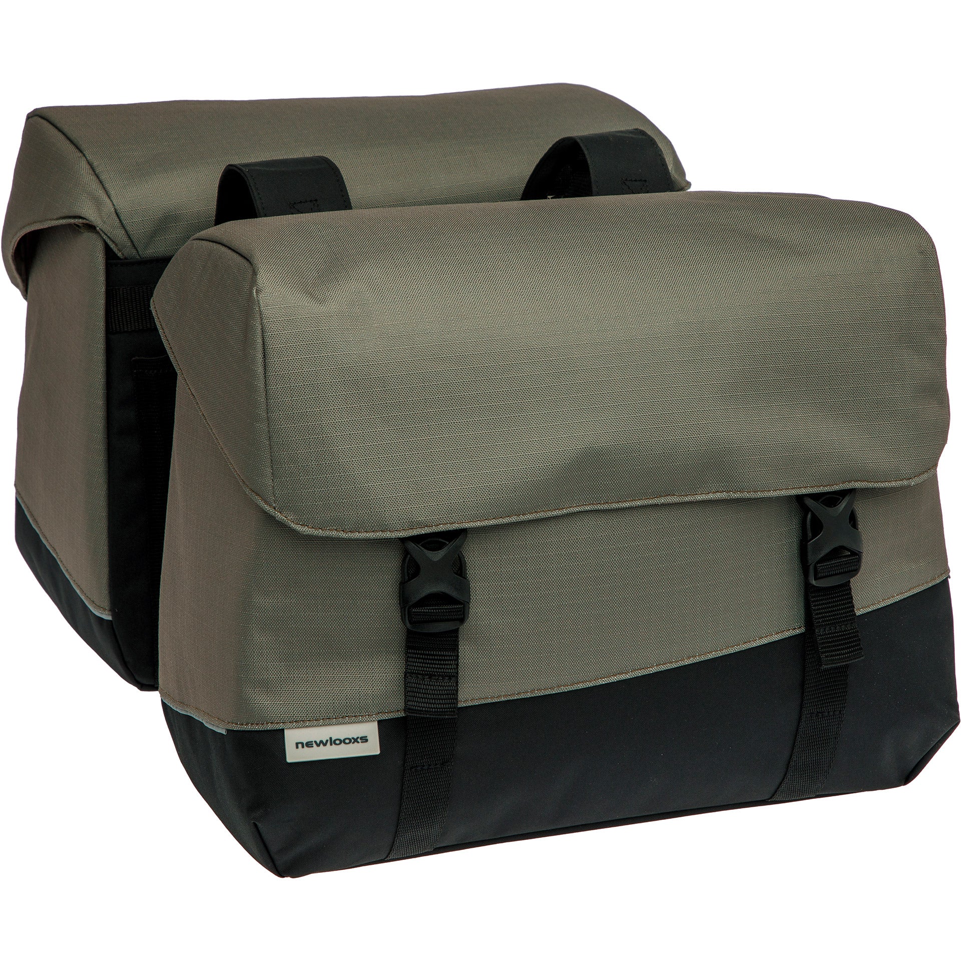 New Looxs dubbele tas Oslo Joli 37l rPET zwart/groen