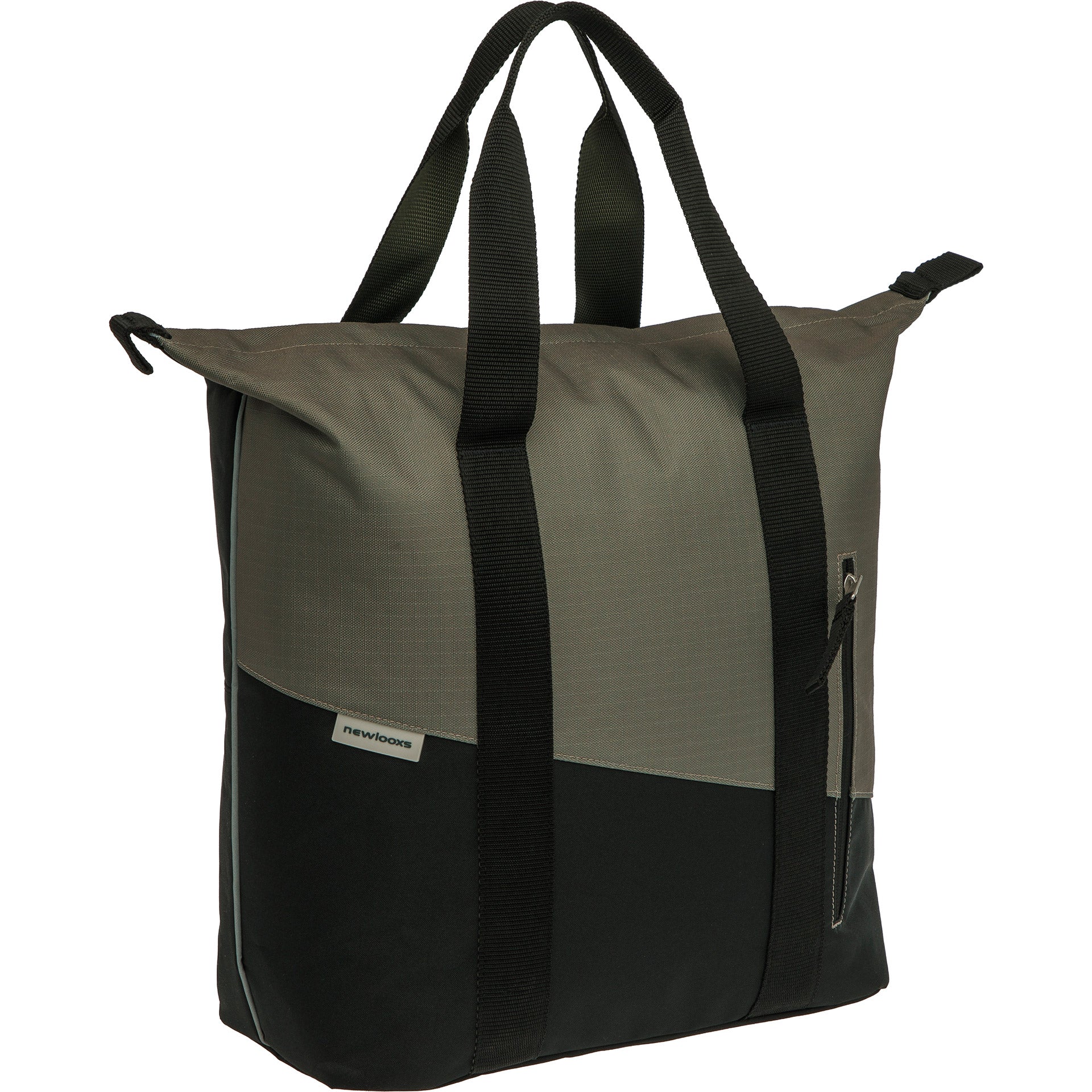 New Looxs shopper Oslo Kota 24l rPET zwart/groen