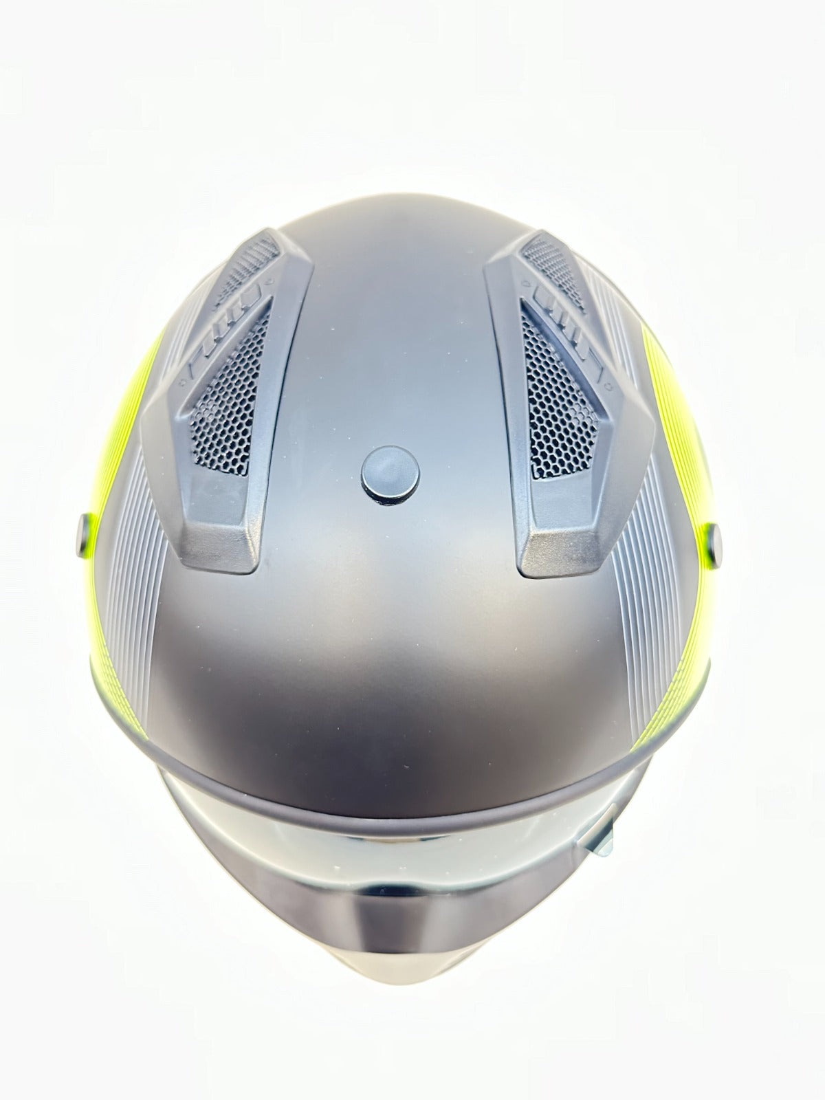 Vito Bruzano Jethelm - Motorhelm - Mat Zwart + Fluor