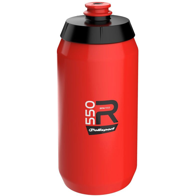 Polisport bidon R550 lichtgewicht 550ml rood