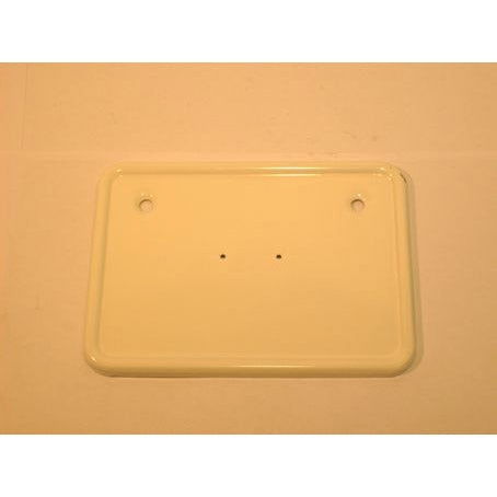 Kentekenplaat-houder 120x165 wit