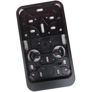 Kentekenplaat-houder 100x175 Kunststof zwart NL