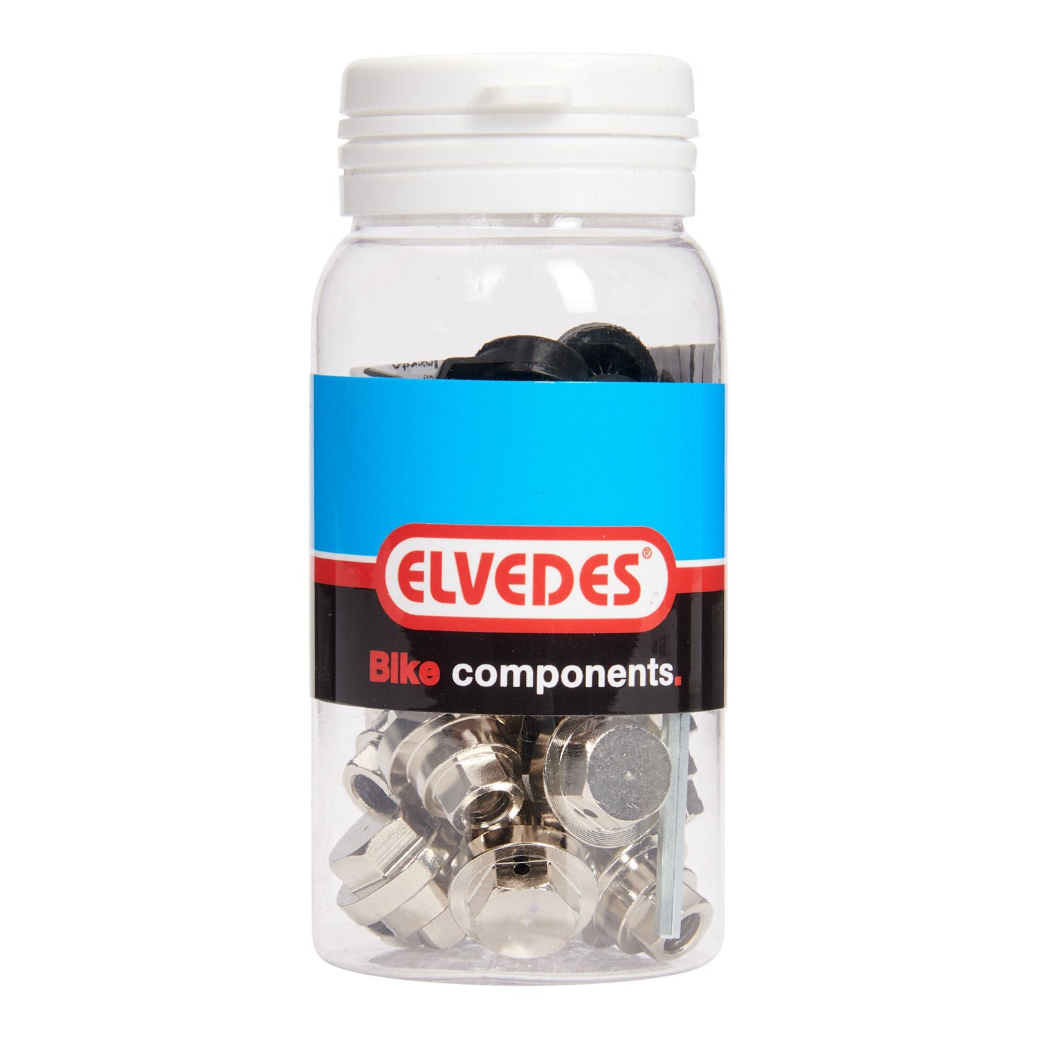 Elvedes schroefnippel + E-cap rollerbrake (15x) ELV2012024