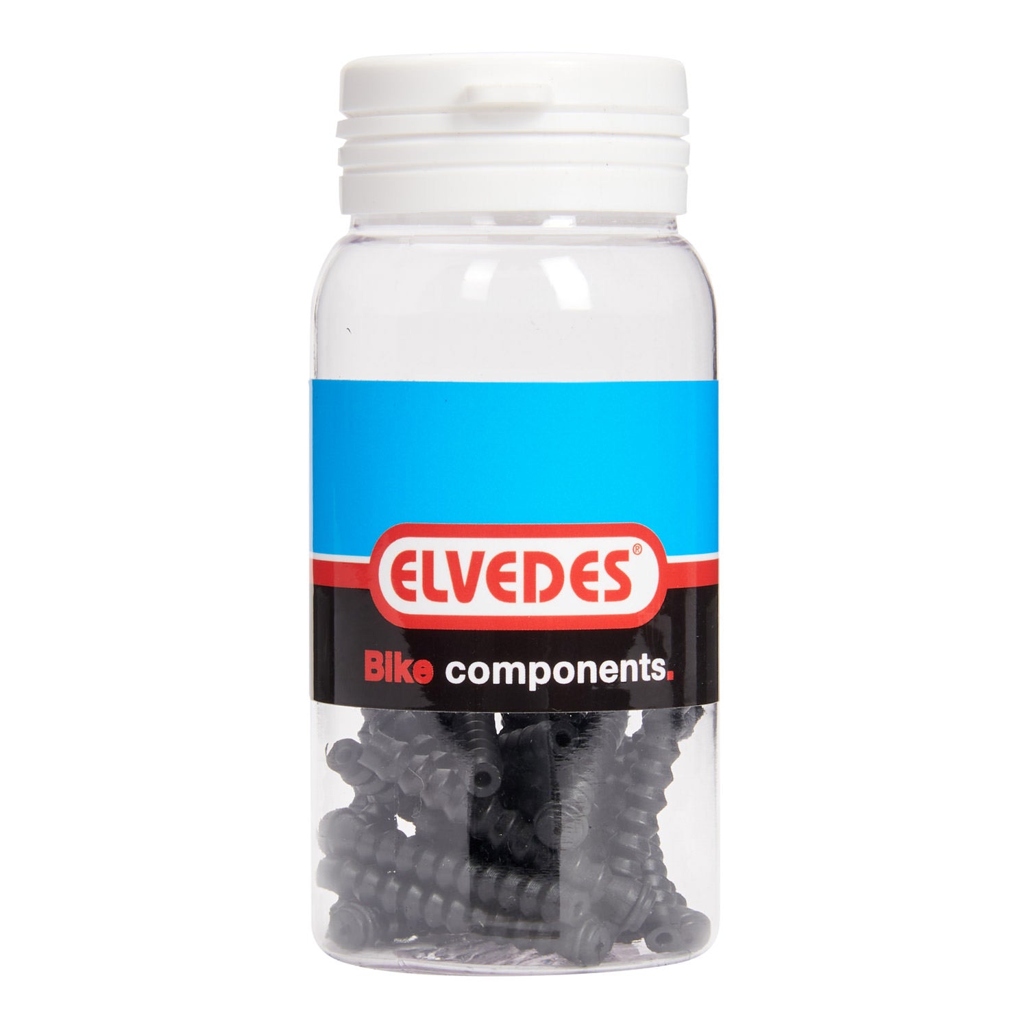 Elvedes rubber balg kabelhoed tip rubber zw.(25x) ELV2012111