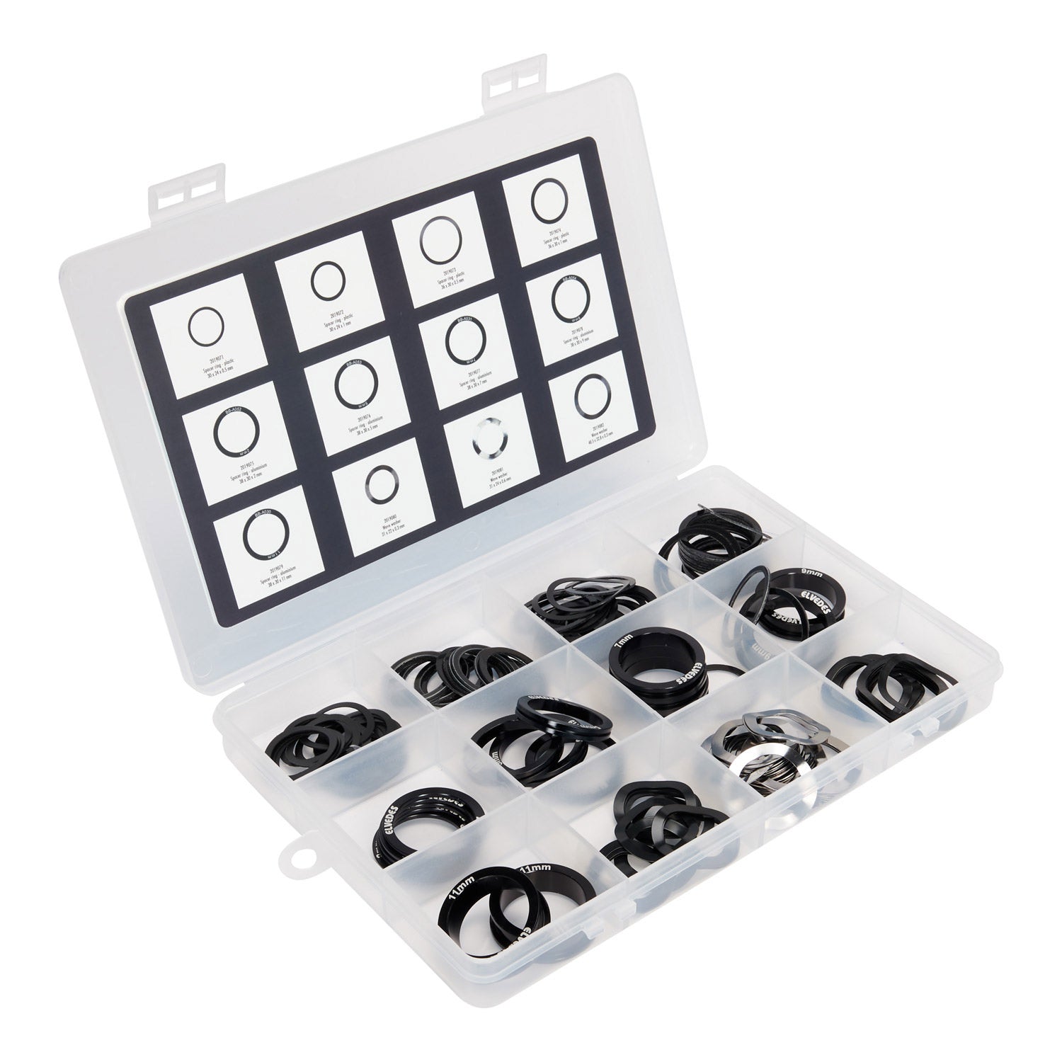 Elvedes assortimentsdoos bottom bracket spacers