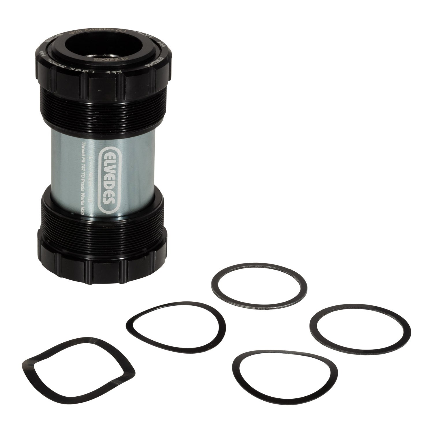 Elvedes bottom bracket schroefdr T47 68mm, Praxis