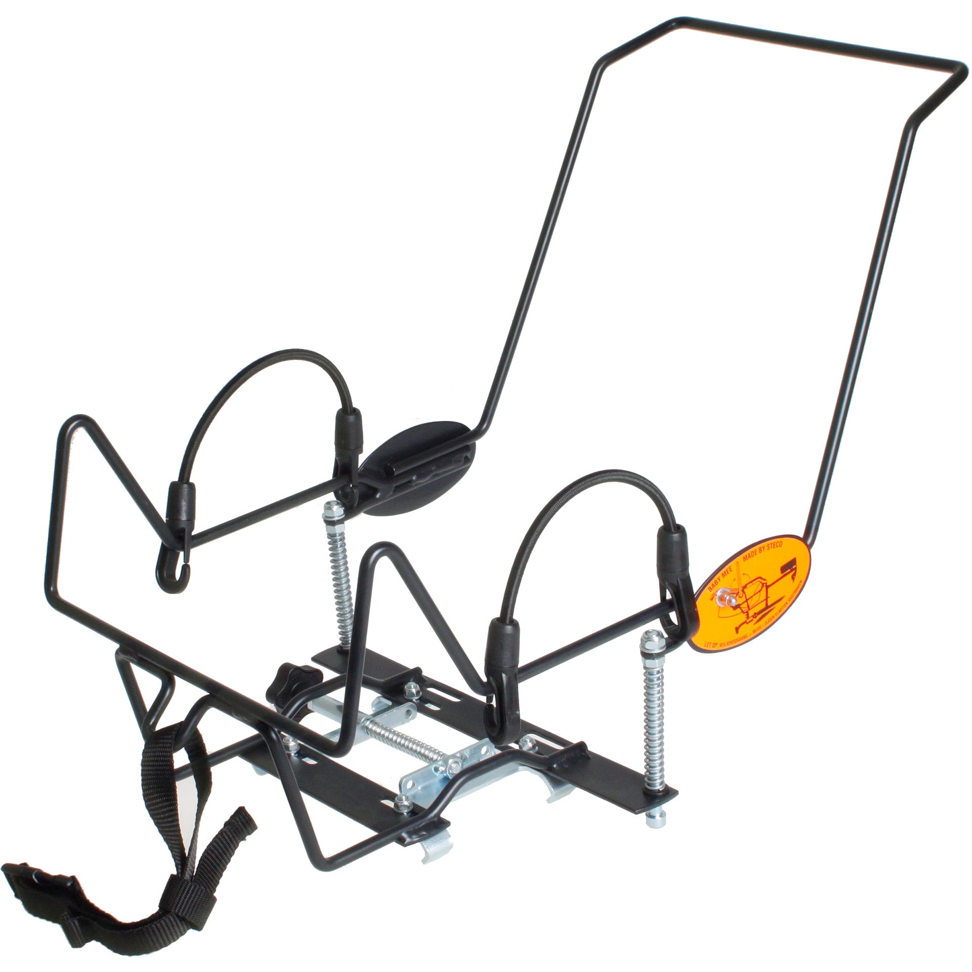 Steco drager Baby-Mee universeel inklapbaar zwart