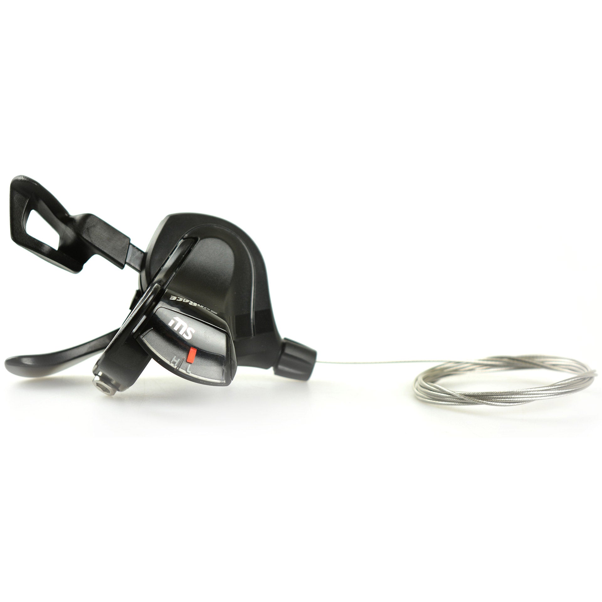 SunRace STI stuurversteller 2V links zwart DLMS33