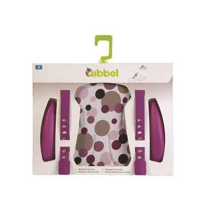 Qibbel Stylingset Luxe Voorzitje Dots-purple Q514
