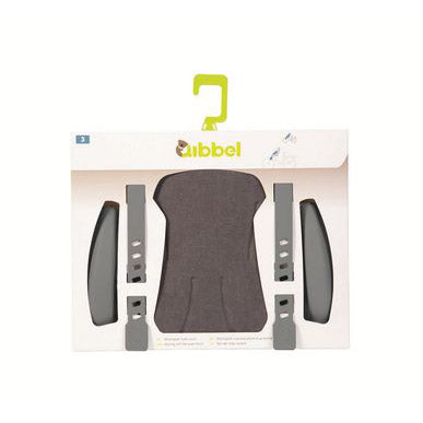 Qibbel Stylingset Voorzitje canvas Elements grijs Q528