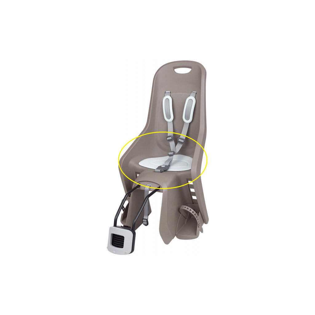 Polisport waterproof zitkussen bubbly maxi+ grijs