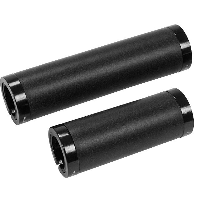 Ergotec handvatset Bilbao 130/90mm siliconen zwart