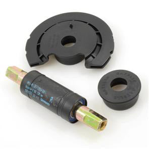 Gazelle Bracketas ronde schijf met uitsparing/gleuf 128mm