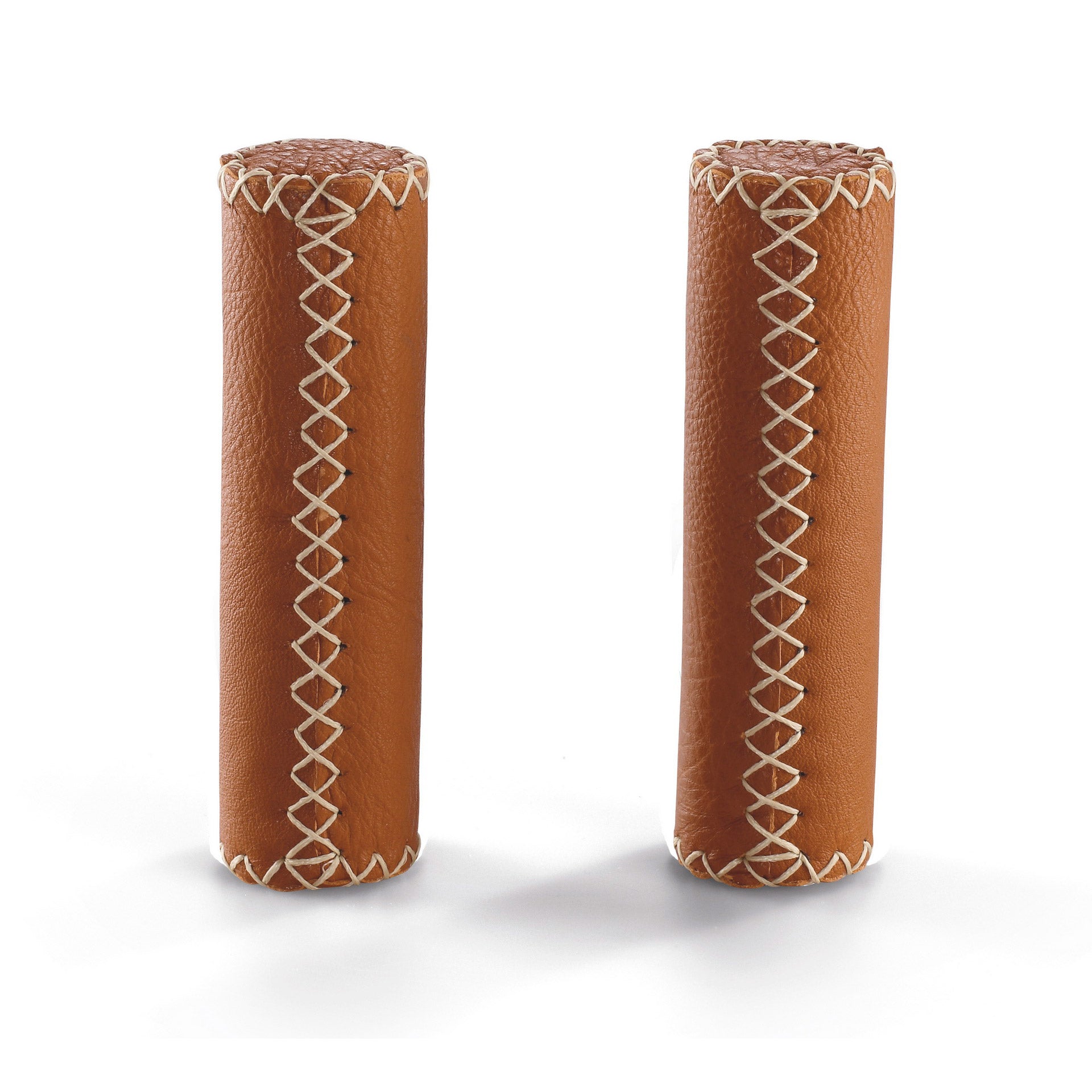 Monte Grappa handvatset 120/120mm leer bruin