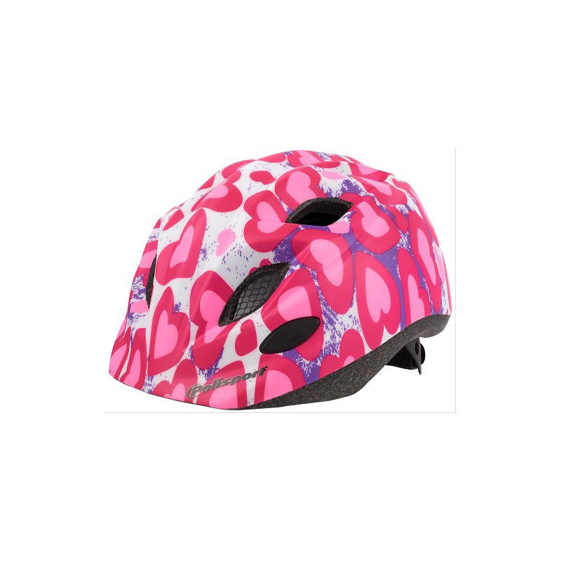 Polisport helm Junior Glitter hearts S 52-56cm op kaart