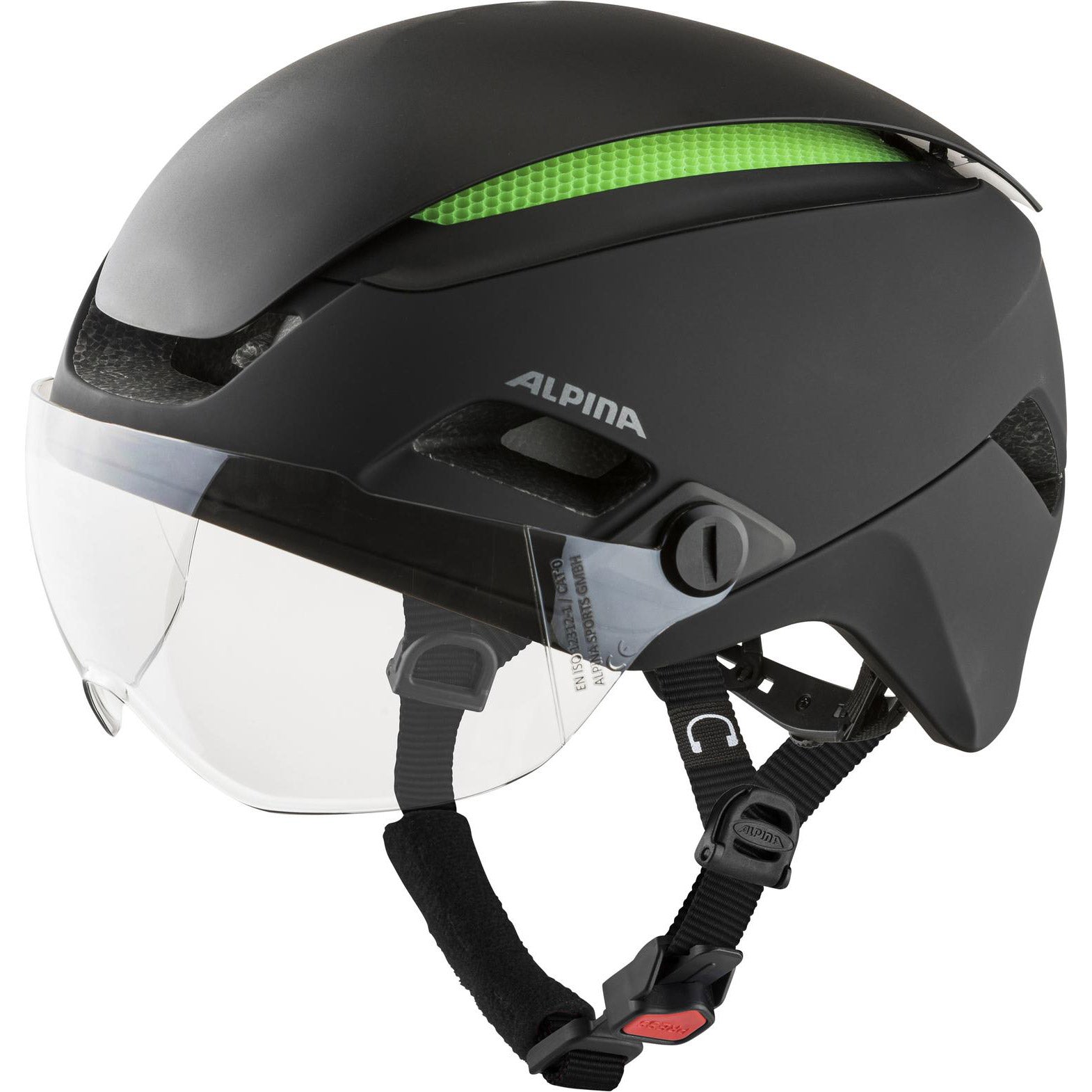 Alpina Sports urban helm Altona 57-62 mat zwart