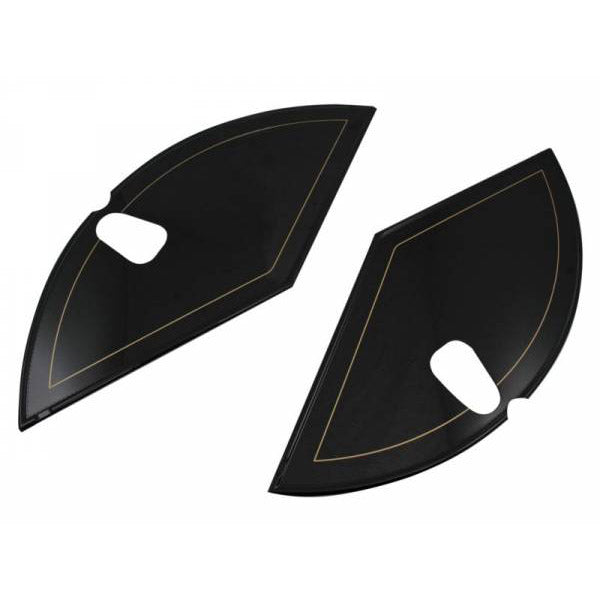 Hesling jasbeschermer 28" Nostalgia zwart incl.clips 16m