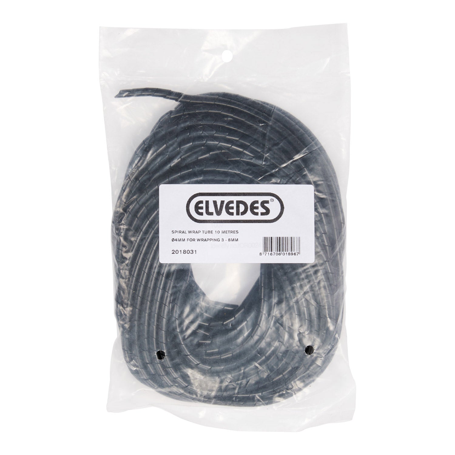 Elvedes Kabel/frame-beschermer spiraal 4mm voor 3-8mm (10m)