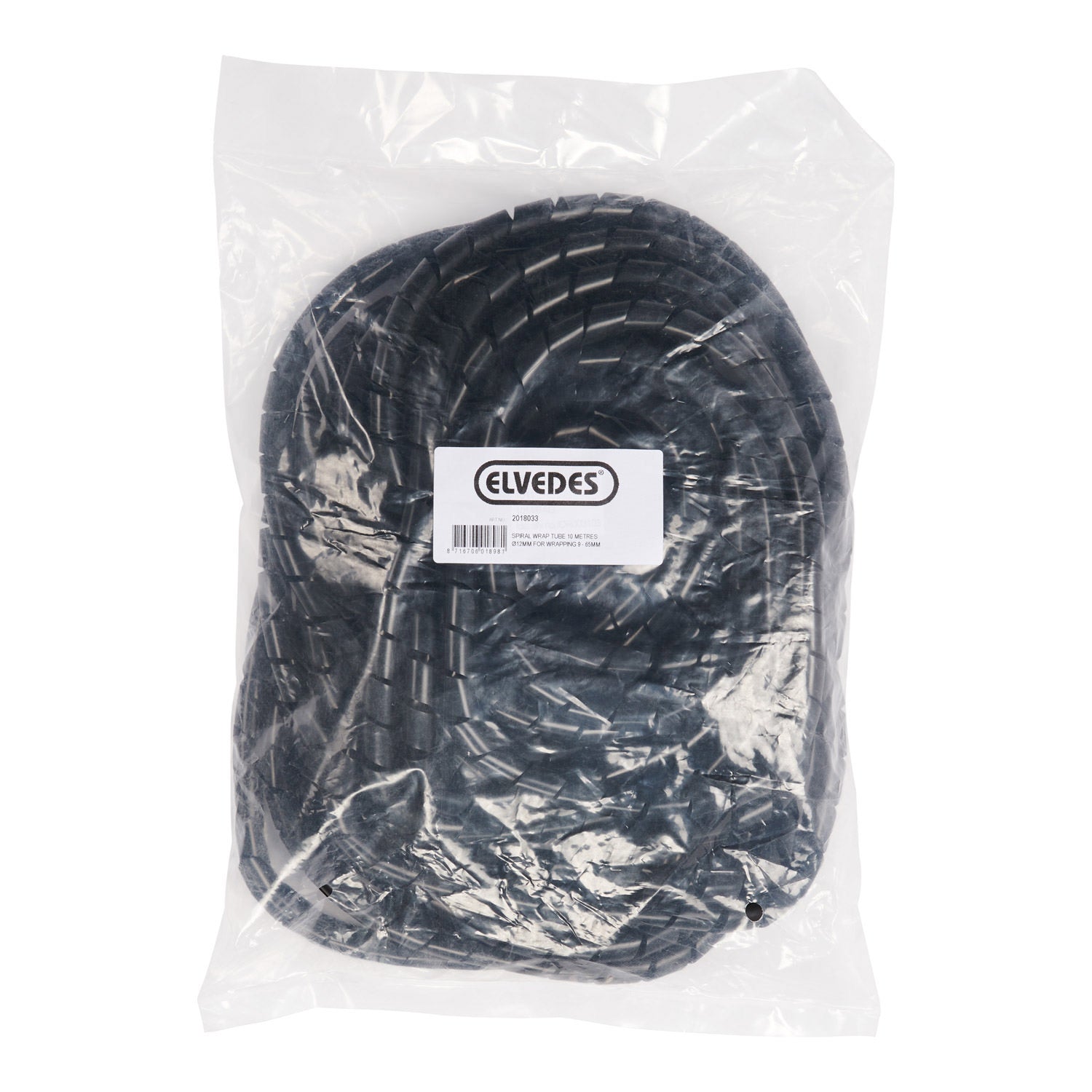 Elvedes Kabel/frame-beschermer spiraal 12mm voor 9-65mm (10m)