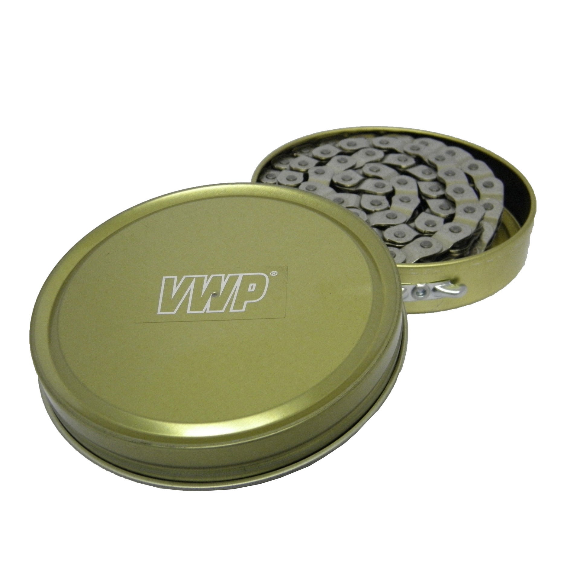 Ketting 1/2-3/32 102 BMX/F VWP Teflon coated (in blik) zilver