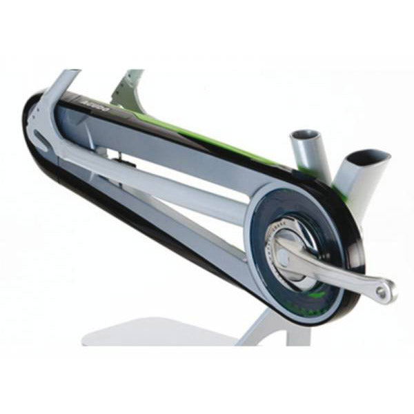 Hesling kettingkast Agudo kunststof zwart/zilver