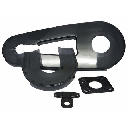 Kettingscherm 12" universeel PVC smoke