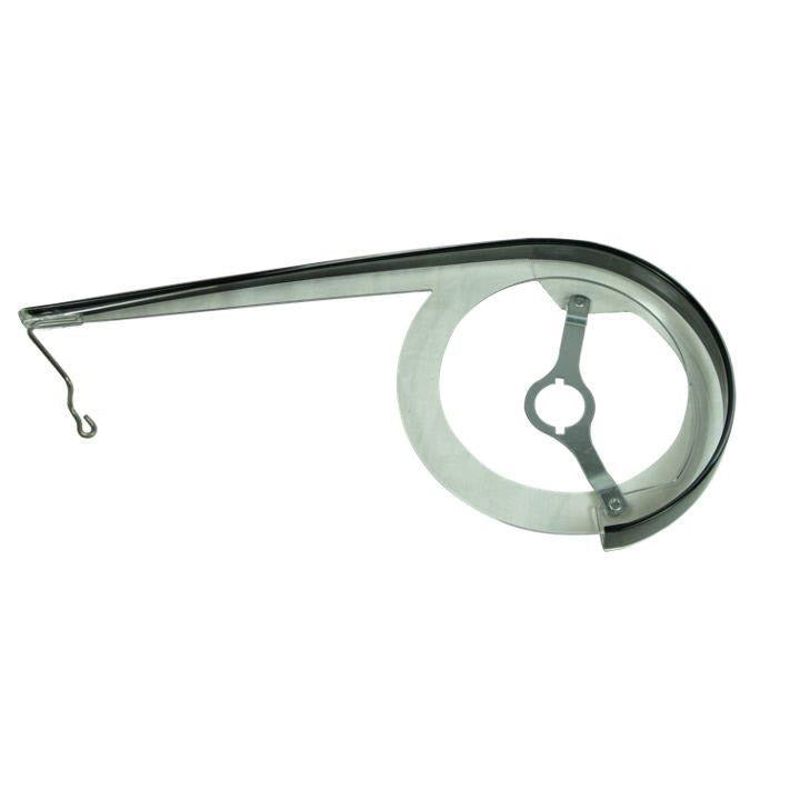 Hesling kettingscherm Cambio 48T transparant/zwart