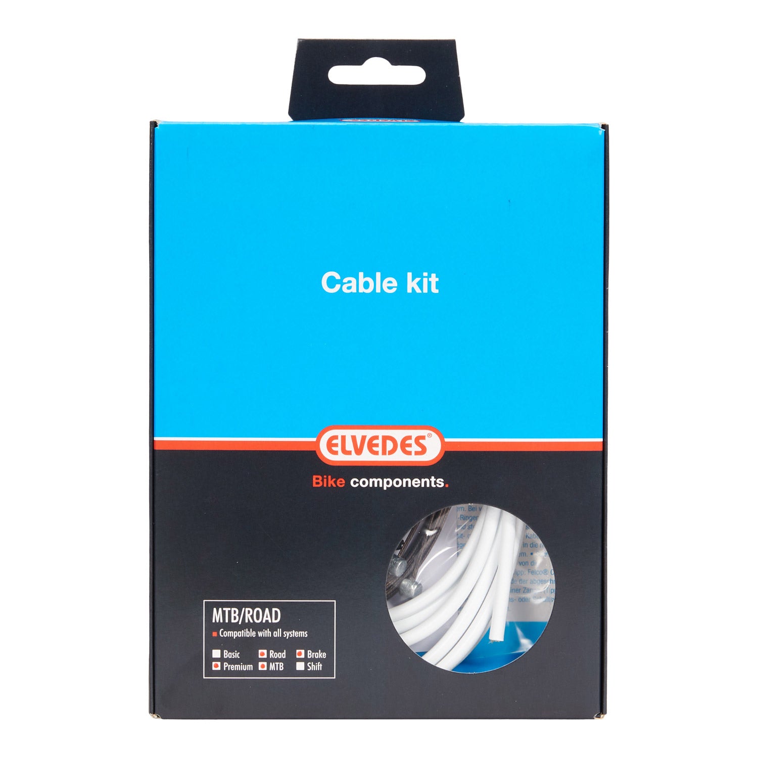 Elvedes remkabelkit ProL.ATB/Race wit 2017156