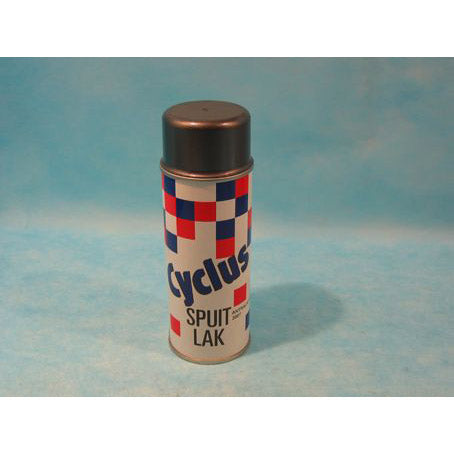 Spuitlak 400ml. Cyclus grijs metallic/antraciet 3007