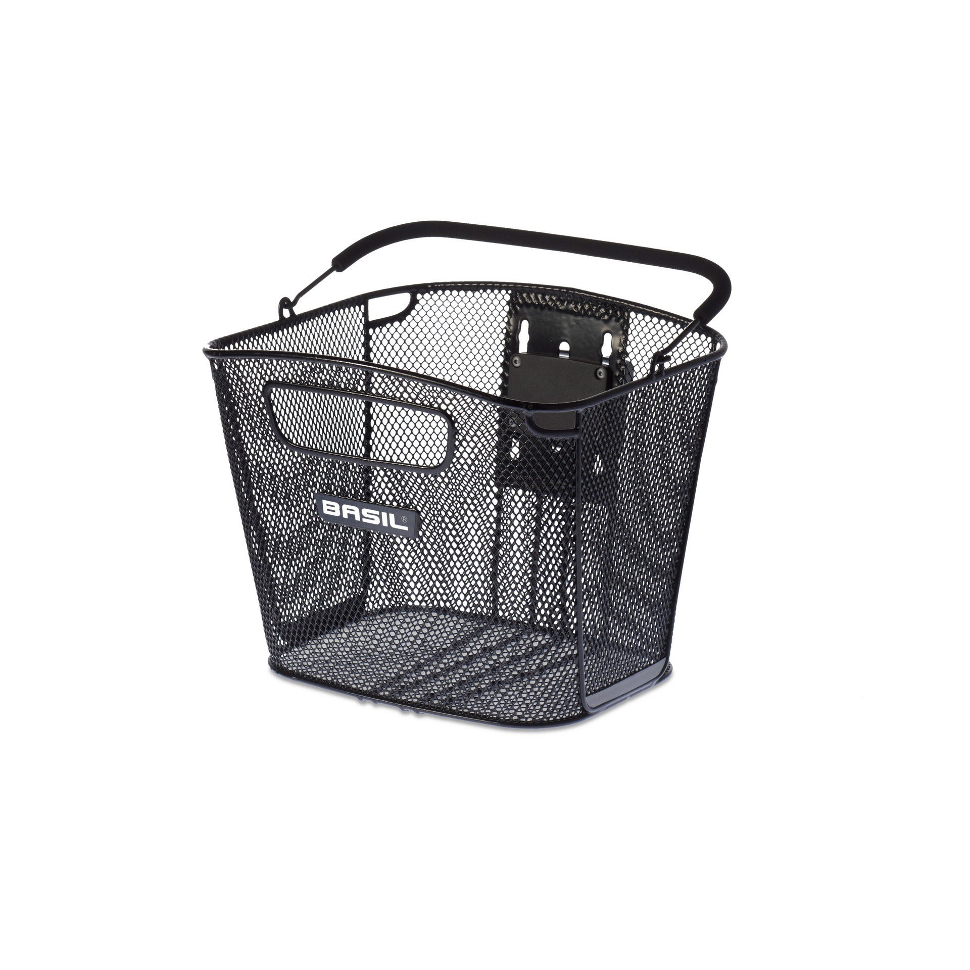 Basil fietsmand Bold KF voorop zonder houder zwart