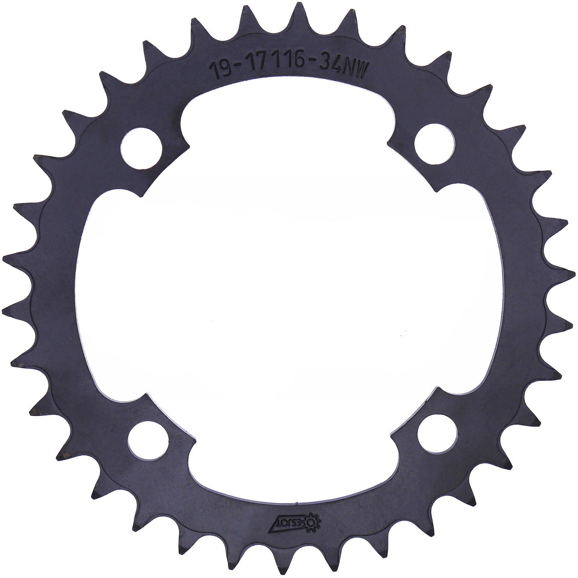 Esjot tandwiel Bosch,Yamaha, Bafang,Brose 1/2x3/32 narw 34T