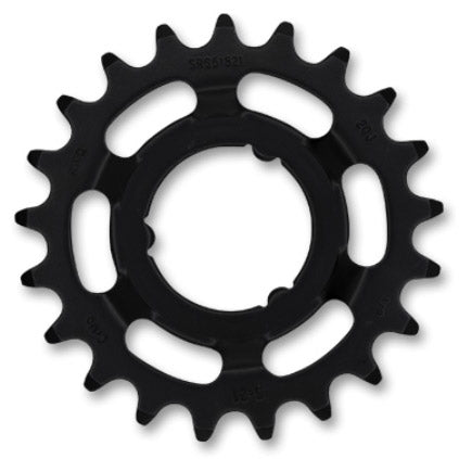 KMC tandwiel Shimano wide 21T achter zwart