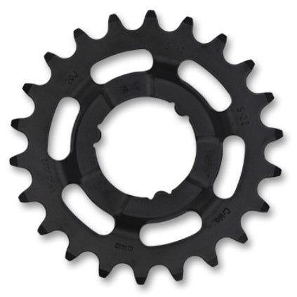 KMC tandwiel Shimano wide 22T achter zwart