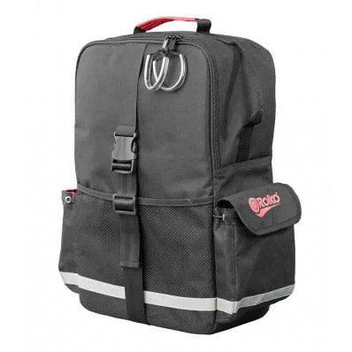 Rolko rolstoelrugzak zwart met cilinderhouder 46x38x15cm