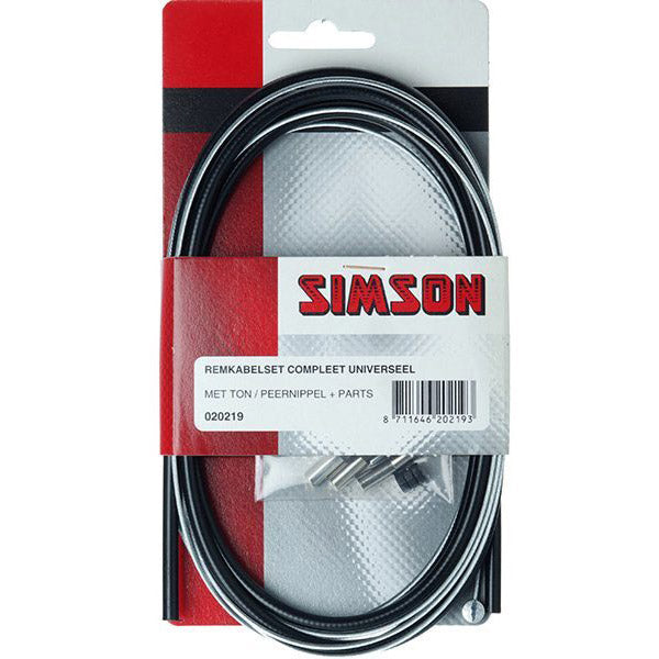 Simson remkabelset compleet ton-peer nippel op kaart