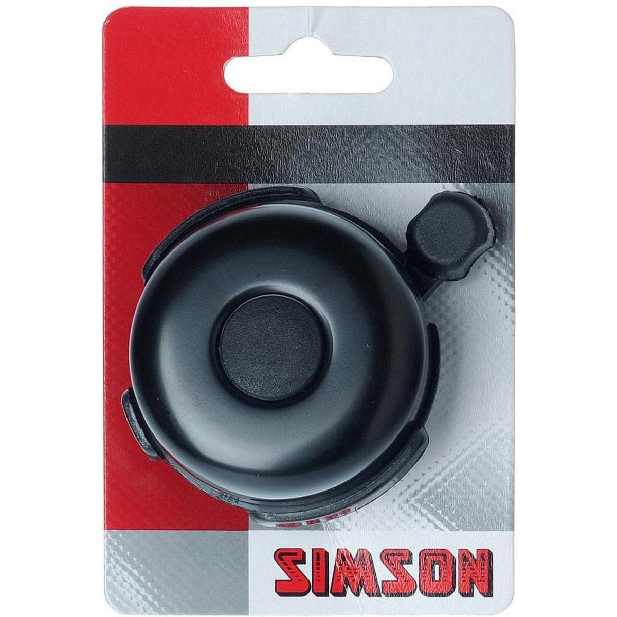 Simson fietsbel Hybride zwart op kaart