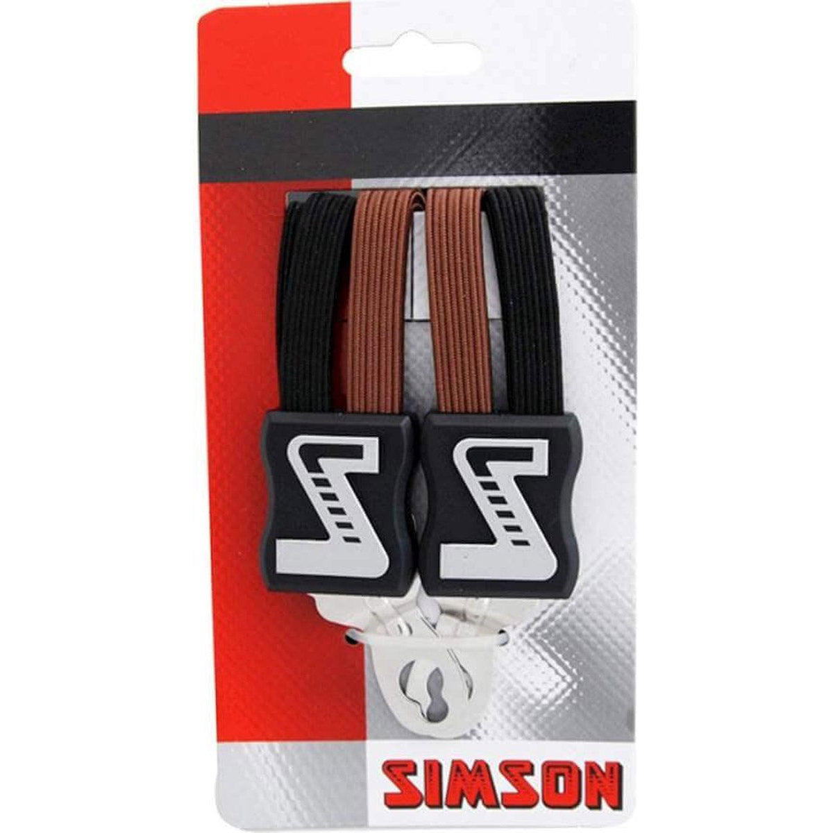 Simson snelbinder Extra Sterk 4-binder zwart-bruin op kaart