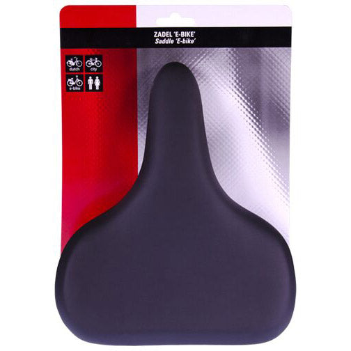 Simson zadel E-bike zwart op kaart