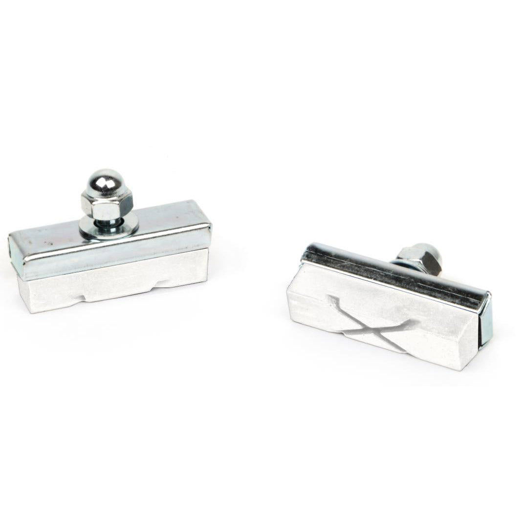 Elvedes velgremblokjes (1paar) Caliper X-groove White Comp.