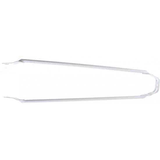 Spatbordstang 28" per stuk wit