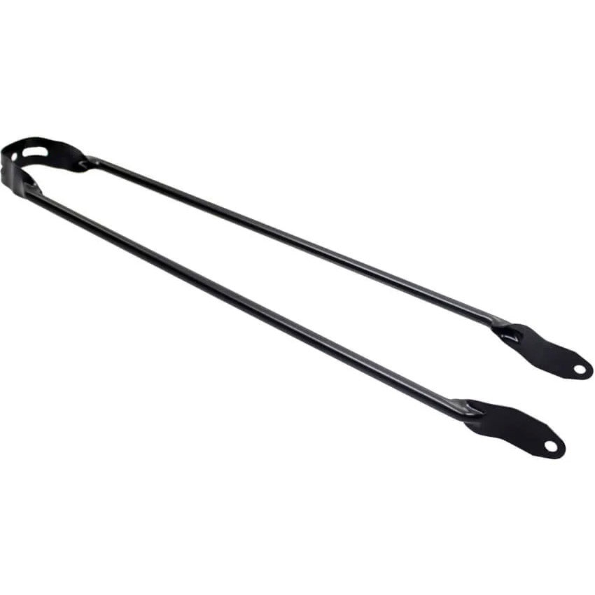 Spatbordstang 28" mat zwart Transport/Urban 6mm pad-bev.