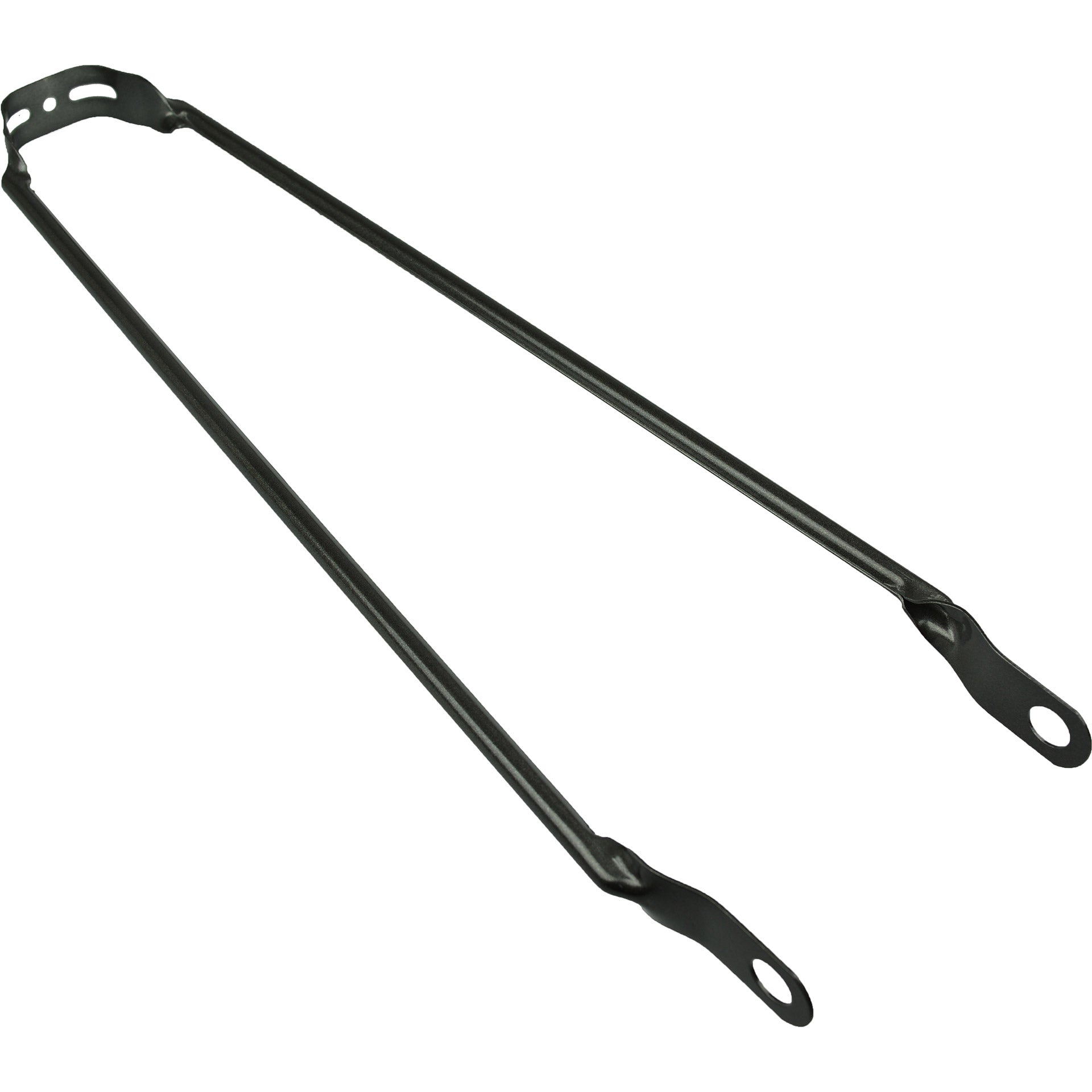 Spatbordstang 28" per stuk antraciet/grijs