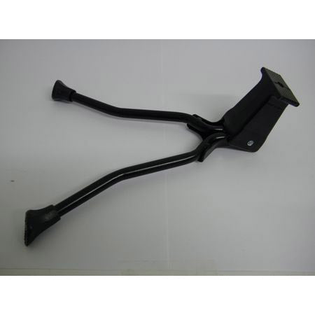 Olona middenstandaard dubbel 28" excl.montageplaat zwart