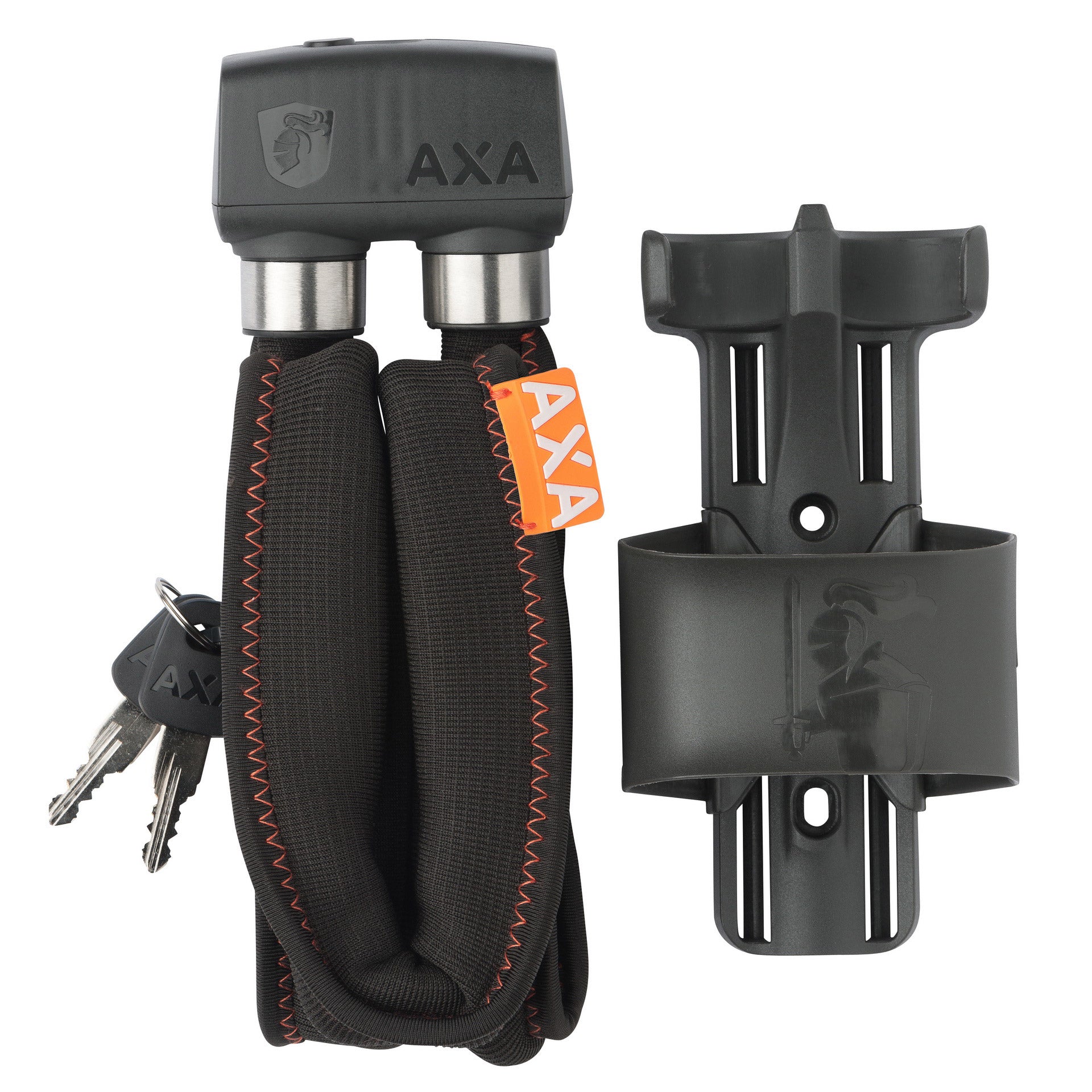 AXA vouwslot Foldable 800 100cm/8mm donker grijs