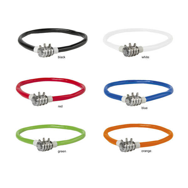 Kabelcijferslot 10mm diverse kleuren 230108